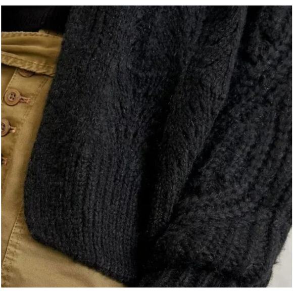 NWT Anthropologie Emile Cardigan / Lea & Viola Black Sweater Small - Picture 2 of 9